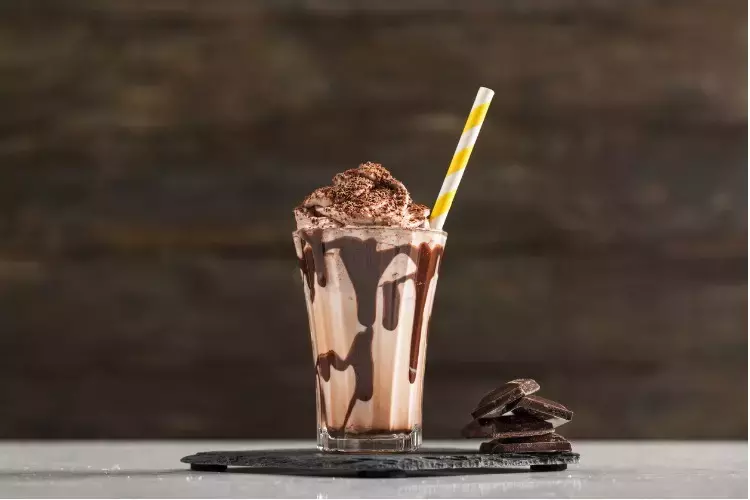Milkshake-Çikolata görüntüsü