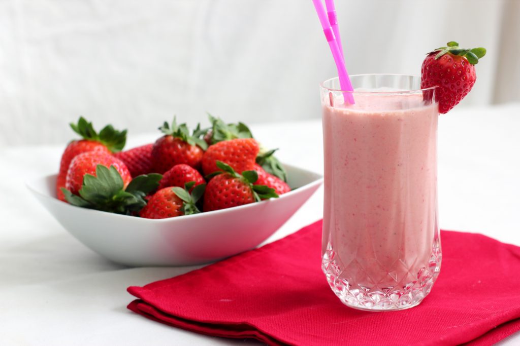 Milkshake-Çilek görüntüsü